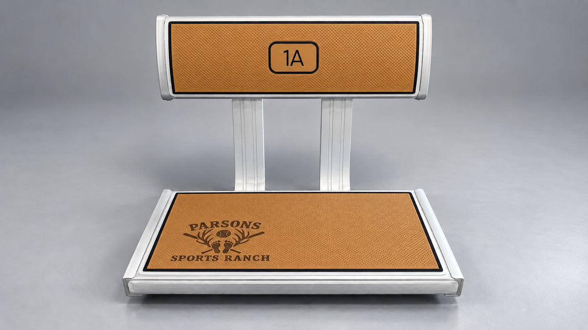 Close-up of laser-engraved artwork on a foam cover