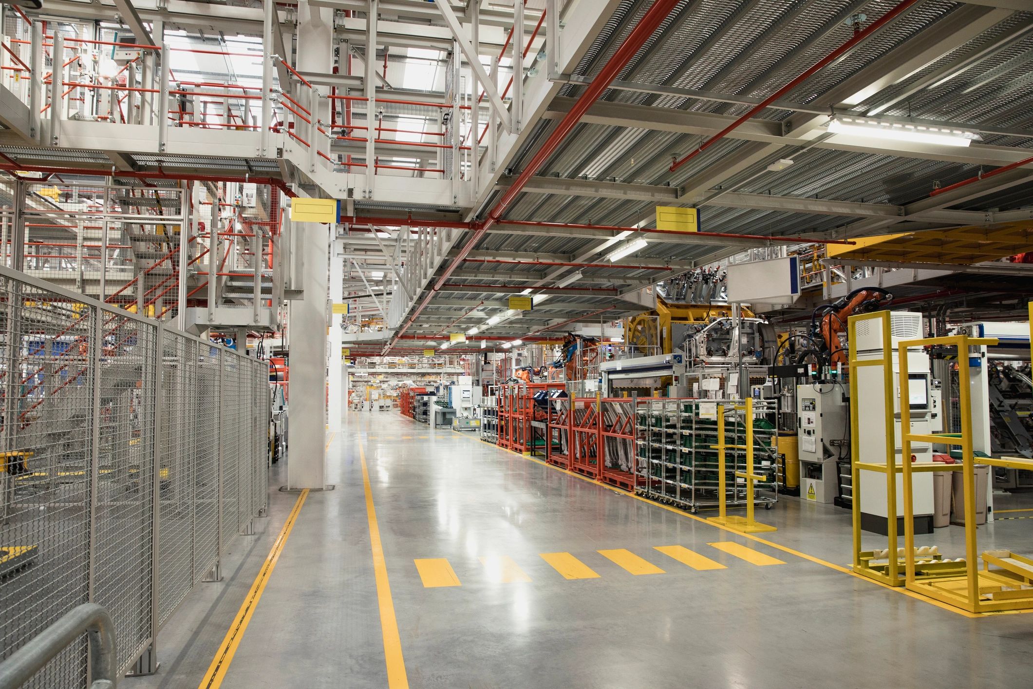 Industrial facility interior